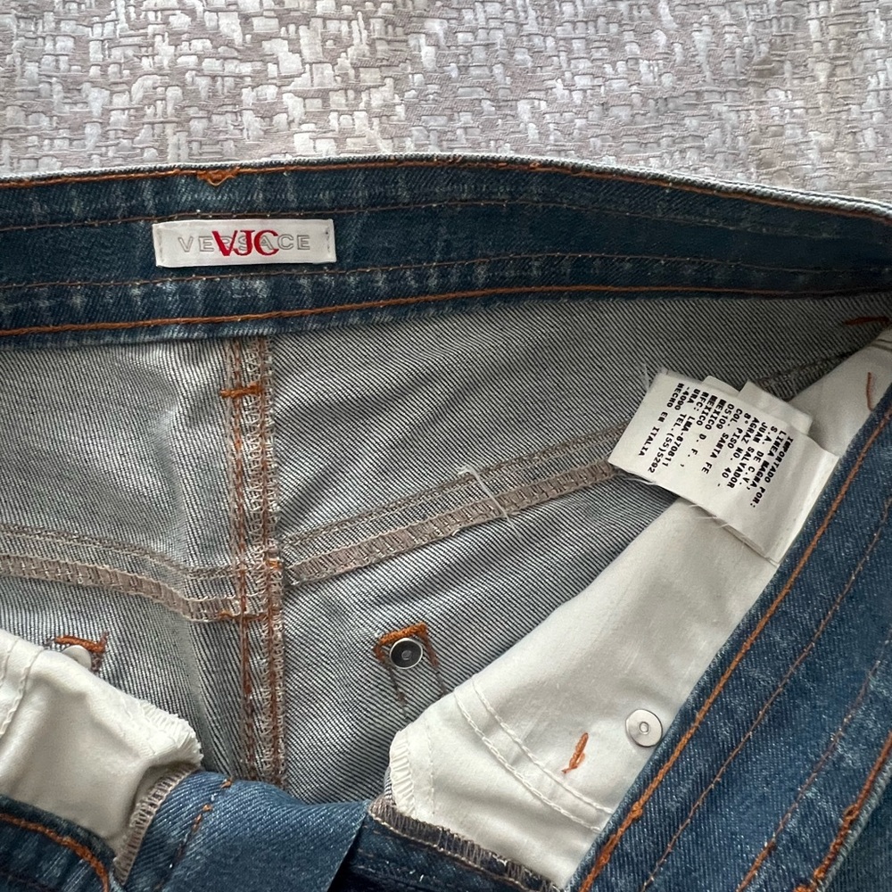 Versace Rhinestone Denim - Picture 5 of 5